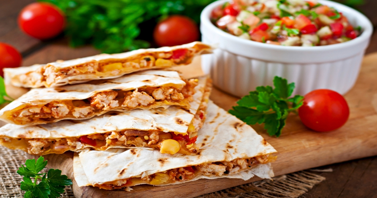 steak and cheese quesadilla