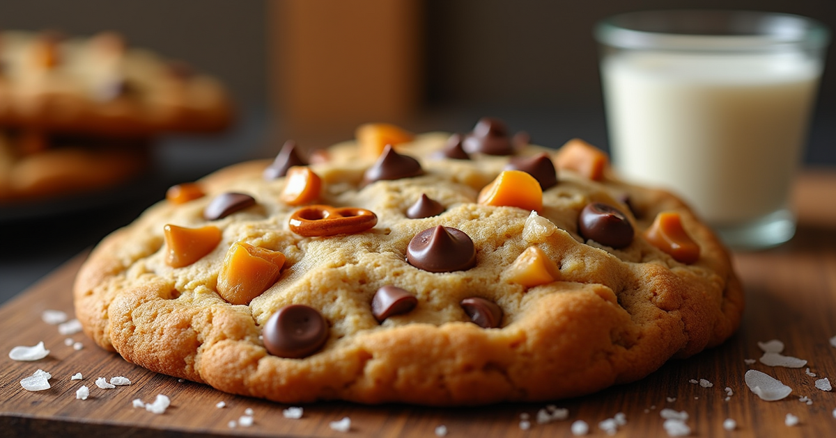 kitchen sink crumbl cookie